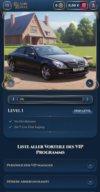 Online Casino RichRoyal VIP