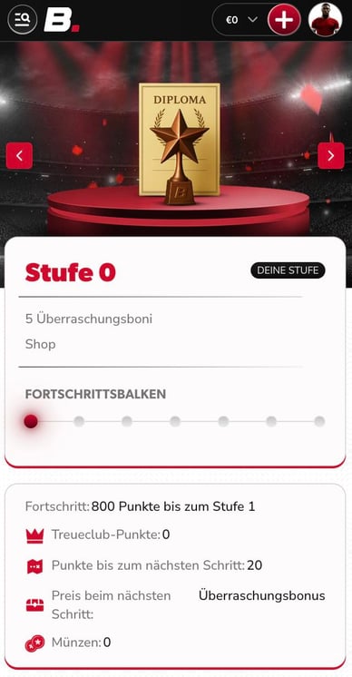 Betista Casino Deutschland VIP