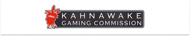 KGC Kahnawake Gaming Commission företagslogotyp