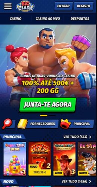 Novo site do casino Novo casino online BigClash