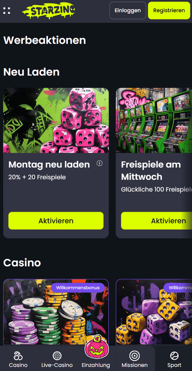 Casino Boni Starzino Casino Online Bonuses