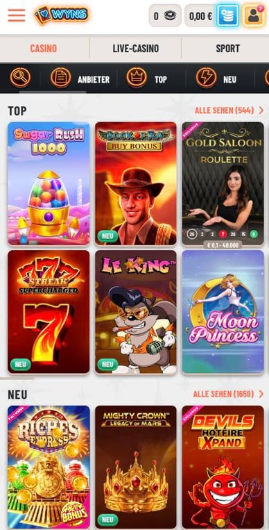 Spielautomaten Casino Wyns-Casino Slots