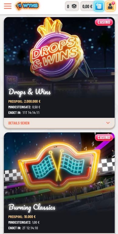 Turnier Casino Turnier Wyns Casino