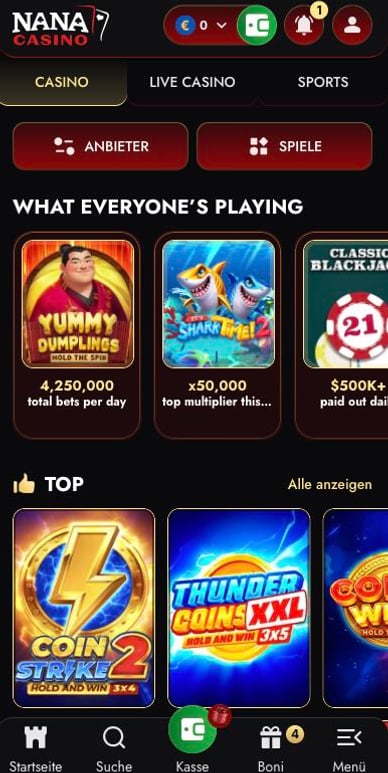 Casino Online Slots Spielautomaten Nana Online Casino