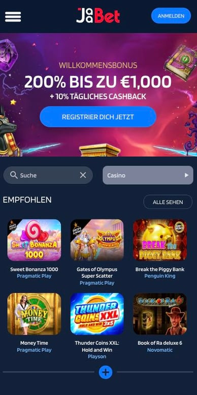 Mobil Casino Jaabet Mobile Casino