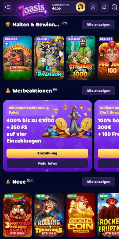 Mobil Casino 7oasis Mobile Casino