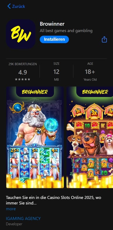 Browinner Mobile App