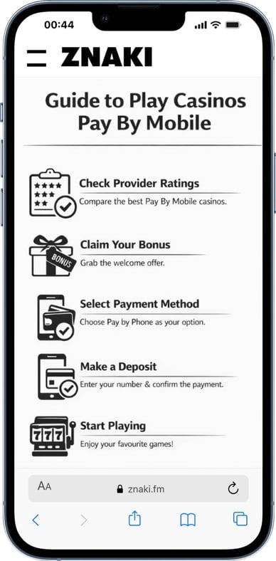 pay by phone online casino sites