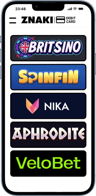 top debit card casino