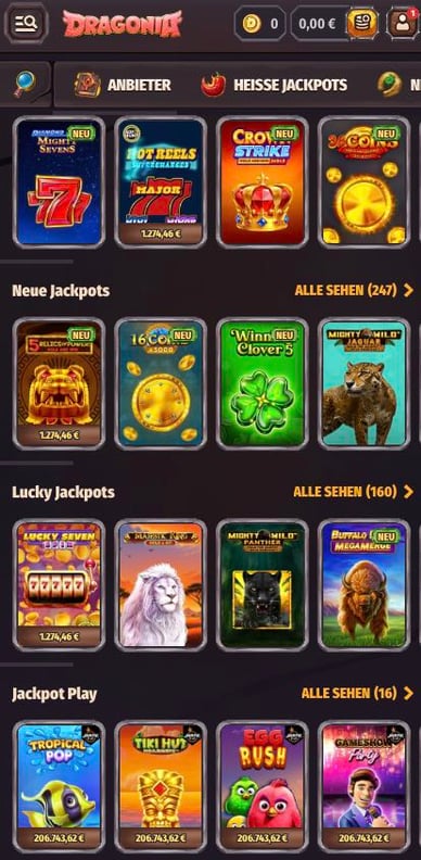 Casino Jackpot Spiele Jackpot Dragonia Casino Deutschland