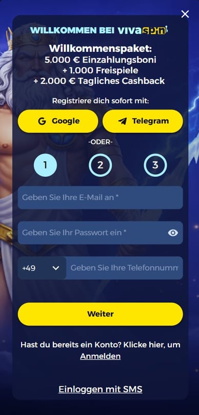 Login im Casino Login im Casino VivaSpin
