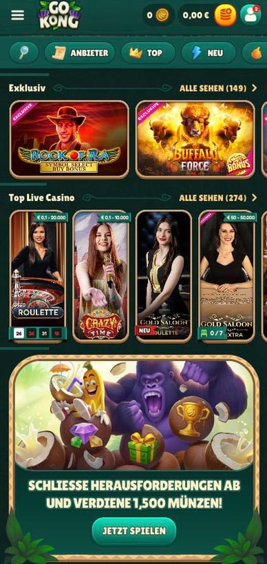 Casino Mobile Version Gokong Mobile Casino