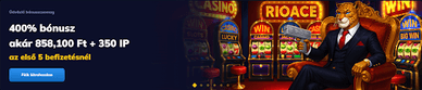 RioAce Casino vélemények 2026-ban Magyarországon