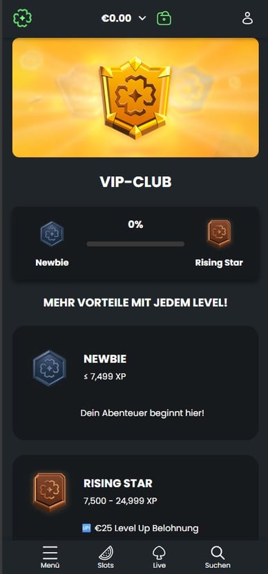 Casino VIP Club VIP-Programm im Casino Winningz