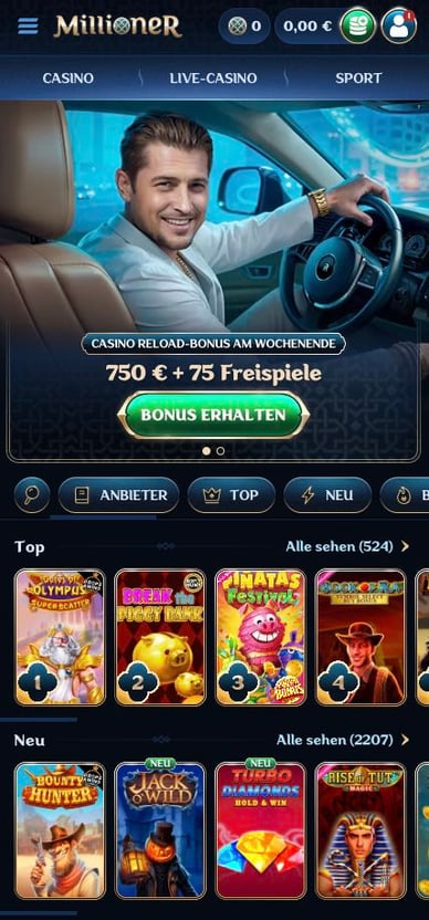 Mobil Casino Millioner Mobile Version Casino