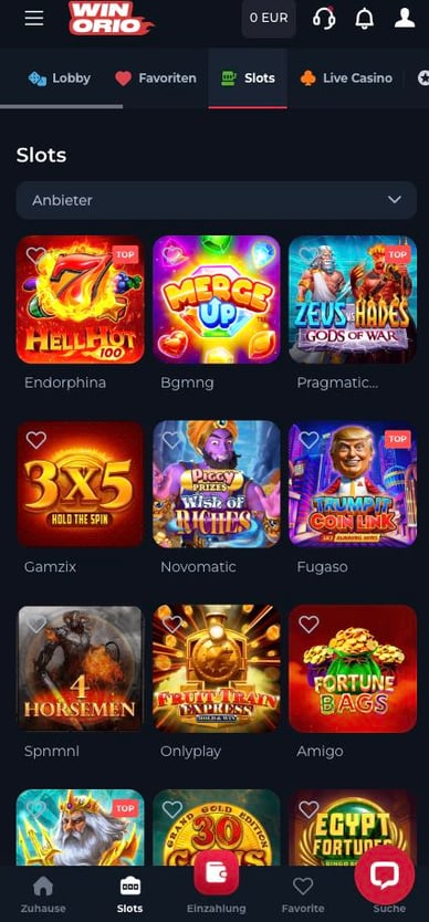Casino Automaten Slot Online Casino Winorio Slots