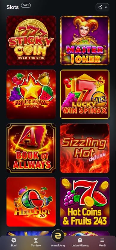 Casino Slots Spielautomaten Twindor-Casino