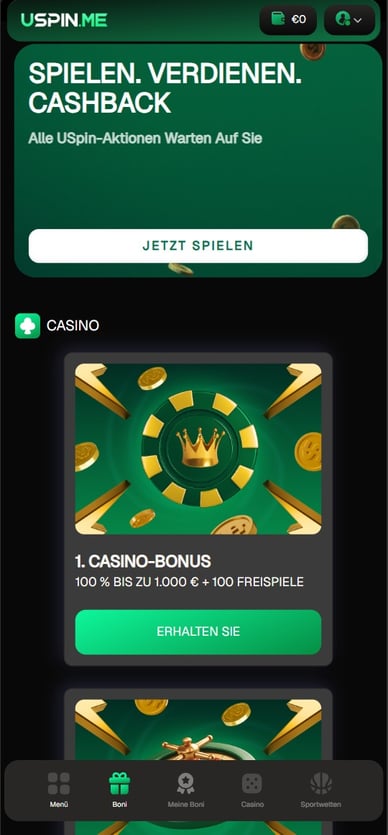 Boni im Casino Boni im Casino Online USpin