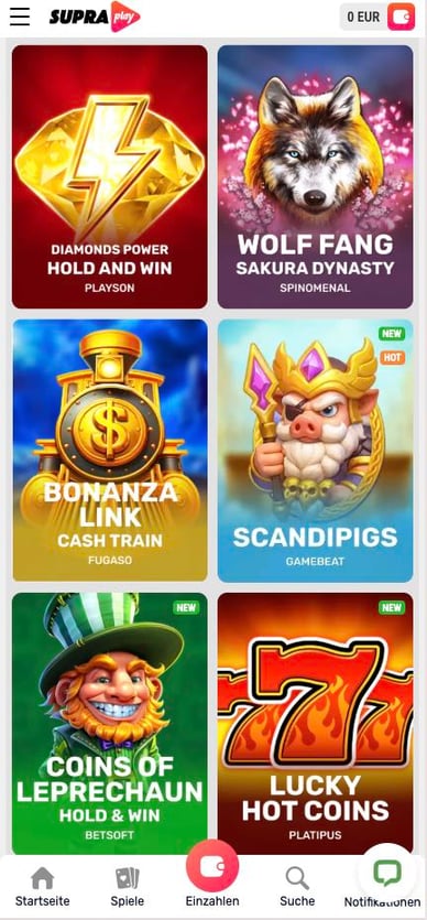 Casino Slots Supraplaycasino Spielautomaten