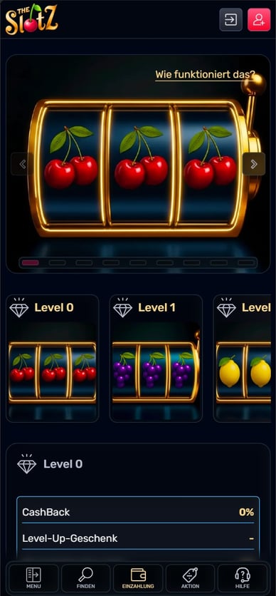 VIP im TheSlotz Casino Online