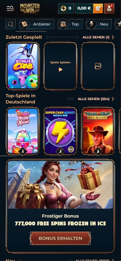 Monsterwin Mobile Casino