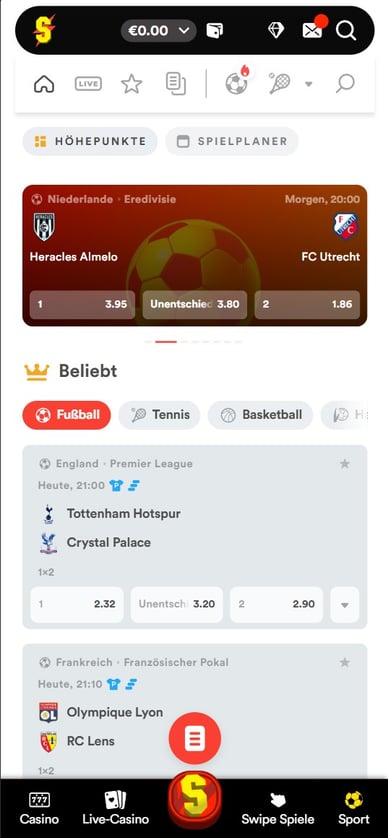 Shakebet Casino Online Sportwetten