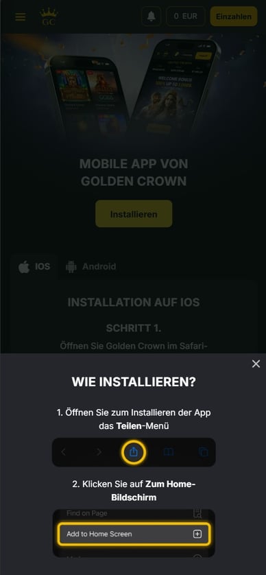 Golden Crown App Casino