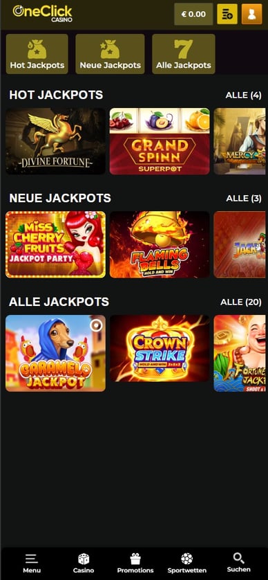 OneClick Jackpot Casino 