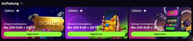 Weitere Boni bei Game Spot Casino