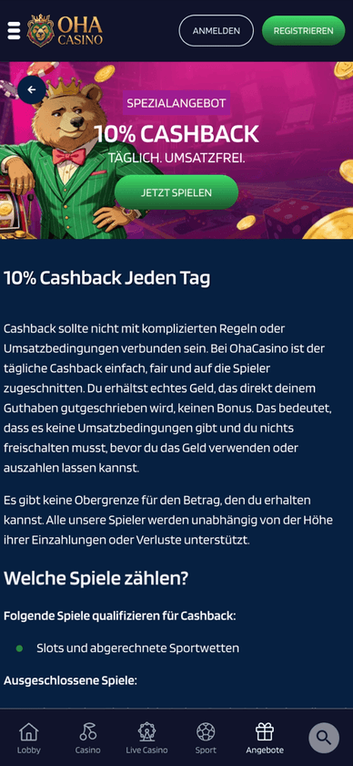 So viel bringt das tägliche Cashback Tägliches Cashback und sein tatsächlicher Wert