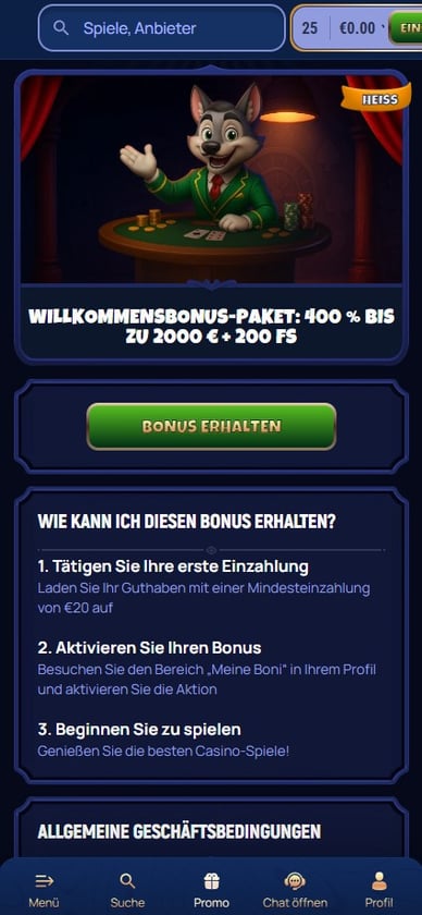 Casino Willkommenspaket Willkommensbonus Golo Bet