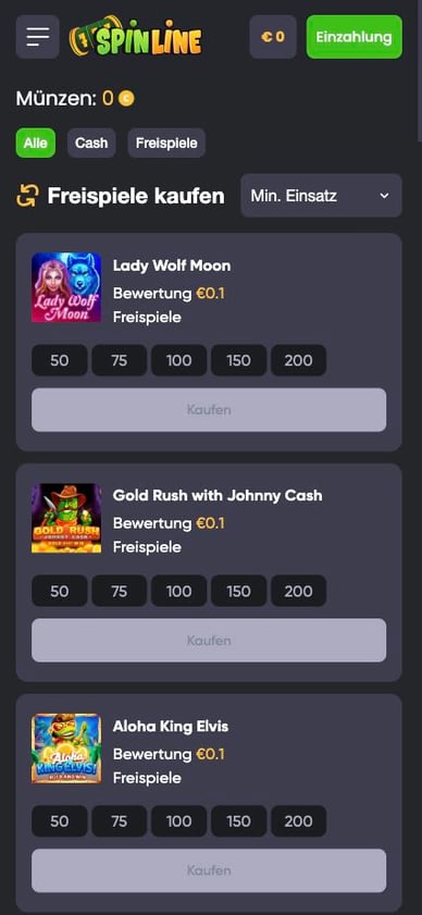 Casino Shop Bonussen Spinline-Casino Shop