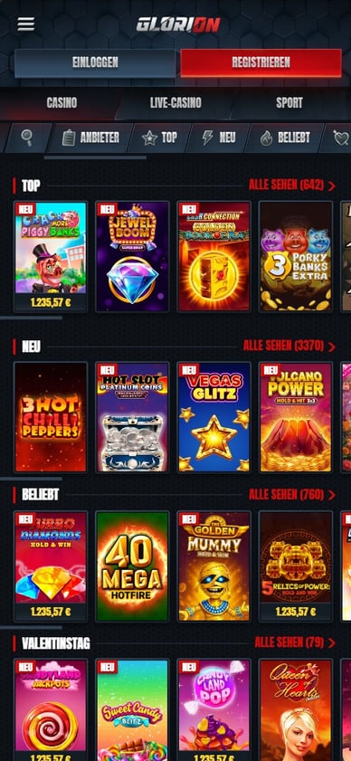 Glorioncasino Slots