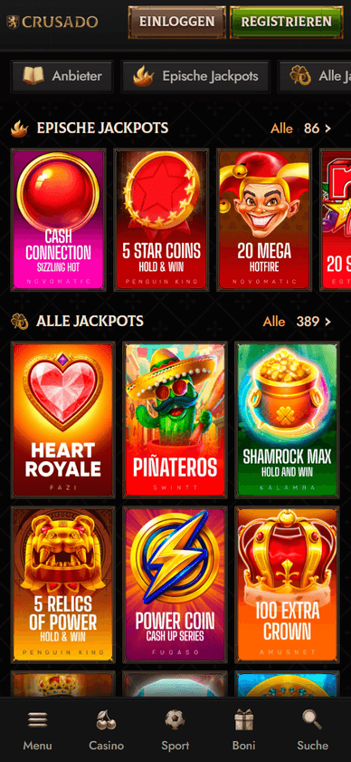 Jackpot-Casino Crusado Jackpot Casino