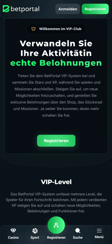 Der VIP Club von BetPortal im Überblick Exklusive Vorteile und Belohnungen im BetPortal VIP Club