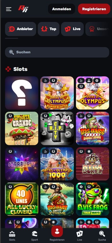 Casino Spielautomaten Online Casino Red Racer Slots