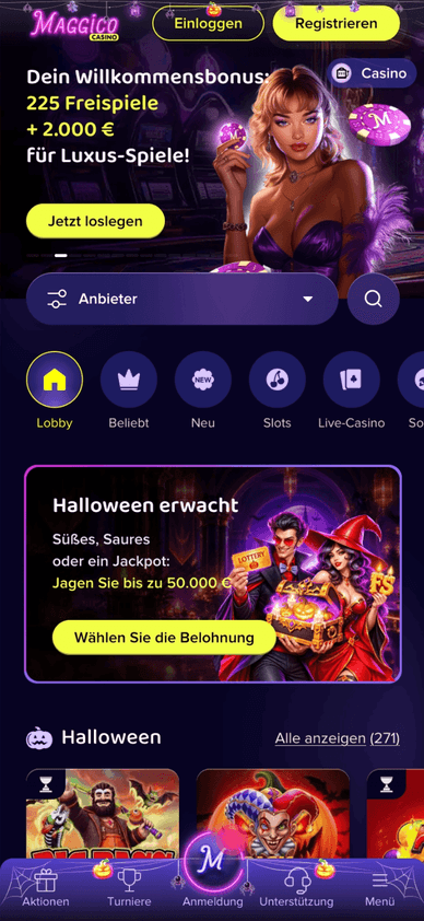Das Maggico Willkommenspaket im Überblick Bonuspaket für neue Spieler bei Maggico