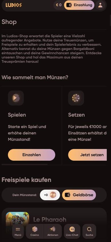 Shop in Casino Casino Ludios io Shop