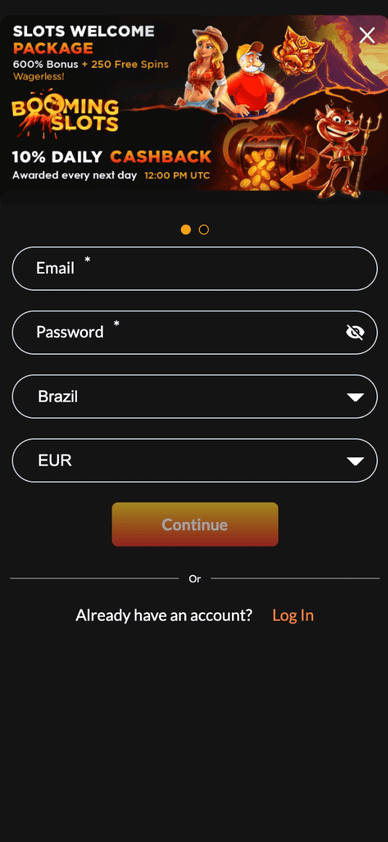 So registrieren Sie sich bei Booming Slots Casino Kontoerstellung Schritt für Schritt bei Booming Slots