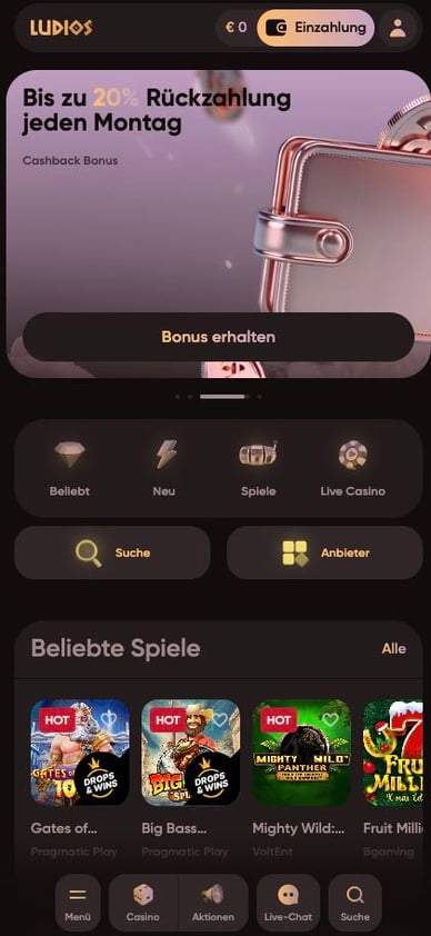 Mobil-Casino Ludios io Mobile Casino