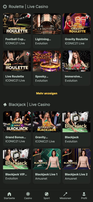 Das Live-Dealer-Casino von Weltbet Live-Casinospiele mit echten Dealern bei Weltbet