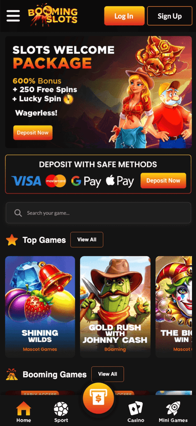 Das Booming Slots Willkommenspaket im Überblick Bonuspaket für neue Spieler bei Booming Slots