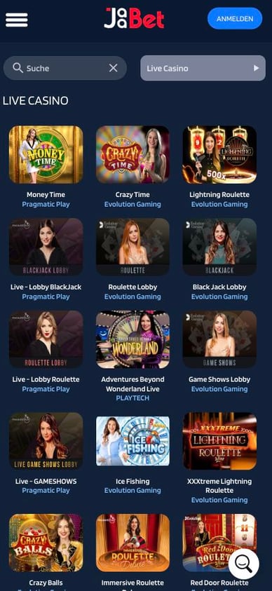 Live-Casino Jaabet Live Casino