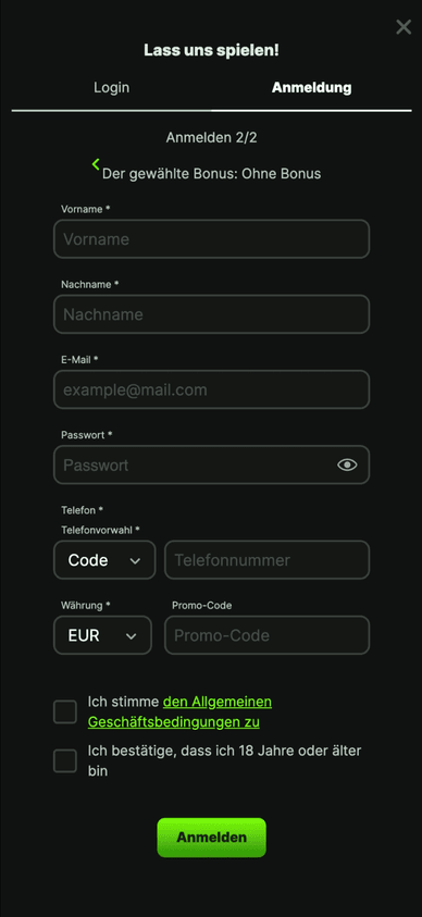 So funktioniert der Weltbet Casino Login Anmeldung und Kontoerstellung im Weltbet Casino