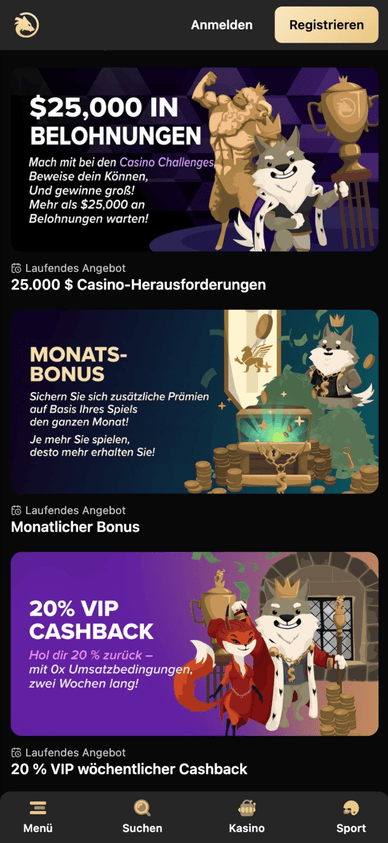 Der Wolf.io Casino Bonus im Überblick Bonusangebote und Aktionen im Wolf.io Casino