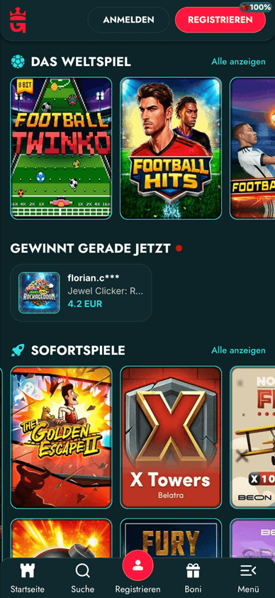 Das Spieleangebot des Gluckbet Casinos Auswahl an Online-Glücksspielen bei Gluckbet