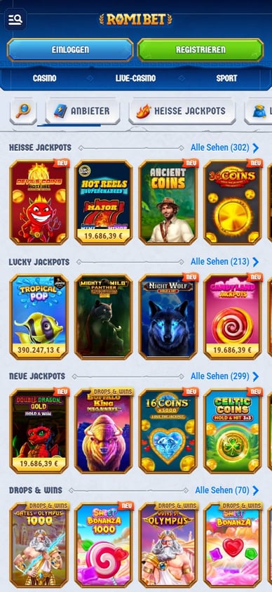 RomiBet Jackpot Casino