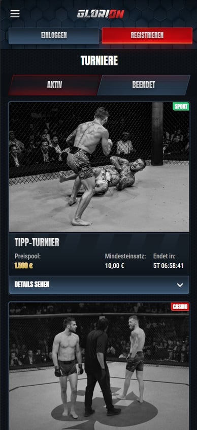 Glorion-Casino Turniere