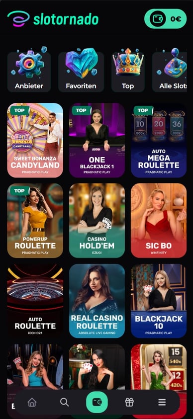 Slotornado Live Casino 