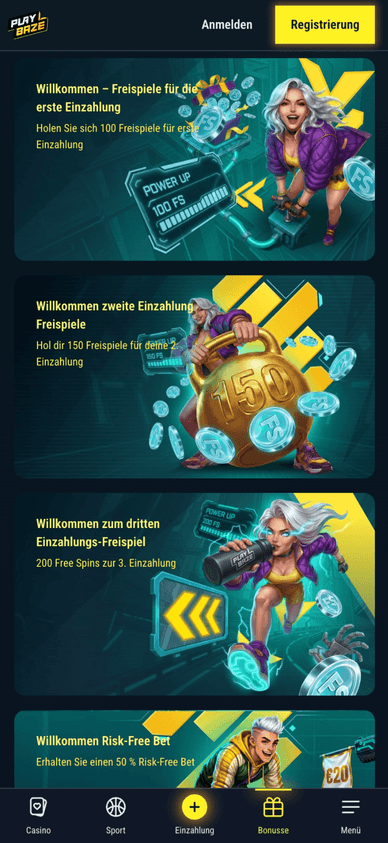 Der Playbaze Casino Bonus im Überblick Bonusangebote und Aktionen im Playbaze Casino